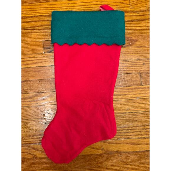 Disney Mickey Unlimited Mickey Mouse Red Felt Christmas Stocking - Picture 2 of 3